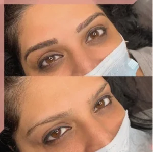 microblading eyebrows