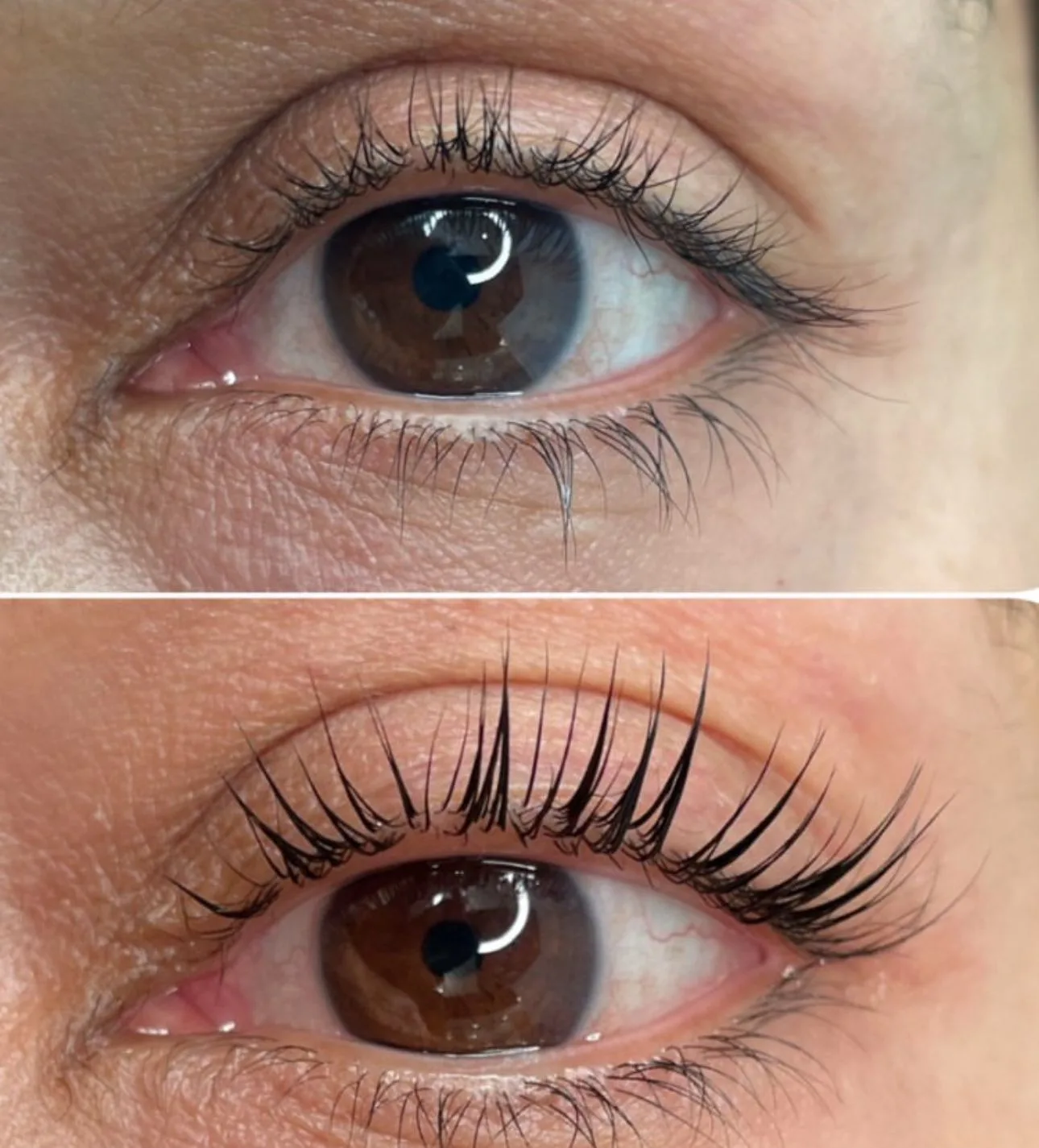 Eyelash Tinting Before And After
